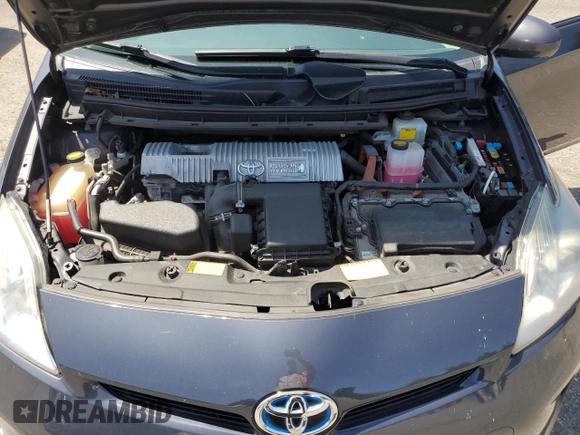 2013 Toyota Prius z VIN JTDKN3DP1D3041163, wystawiony jako Copart lot #59523955 z przebiegiem Nie podano mil oraz Szkoda całkowita • Salvage title. Historia ofert i sprzedaży dostępna na DreamBid. Obrazek 12.