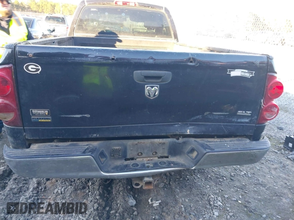 2007 Dodge 1500 SLT with VIN 1D7HA16P07J574425, listed as a IAAI auction lot 41307758 with 377,015 mi miles and . Bid and sale history available at DreamBid. Image 16.