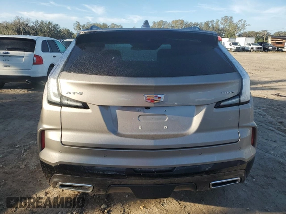 2024 Cadillac XT4 FWD Sport with VIN 1GYFZER49RF240140, listed as a Copart auction lot 78022704 with 401 mi miles and Salvage title. Bid and sale history available at DreamBid. Image 6.