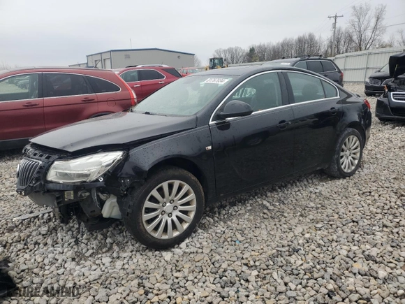 2011 Buick Regal CXL RL2 with VIN 2G4GP5EC1B9177848, listed as a Copart auction lot 81767034 with 0 mi miles and Clean Title. Bid and sale history available at carsss.com. Image 1.
