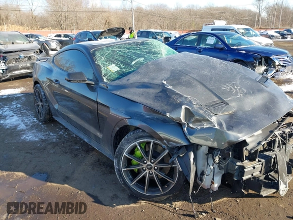 2018 Ford Mustang EcoBoost with VIN 1FA6P8TH0J5137729, listed as a IAAI auction lot 41379739 with Not Provided miles and . Bid and sale history available at carsss.com. Image 18.