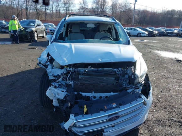 2017 Ford Escape SE with VIN 1FMCU9GD5HUE00425, listed as a IAAI auction lot 41843115 with 64,896 mi miles. Bid and sale history available at carsss.com. Image 12.