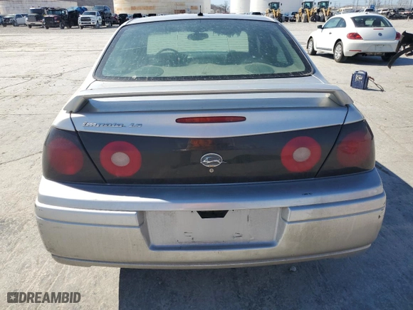2005 Chevrolet Impala LS with VIN 2G1WH52K959148989, listed as a Copart auction lot 48238255 with 167,894 mi miles and Salvage Title. Bid and sale history available at carsss.com. Image 6.