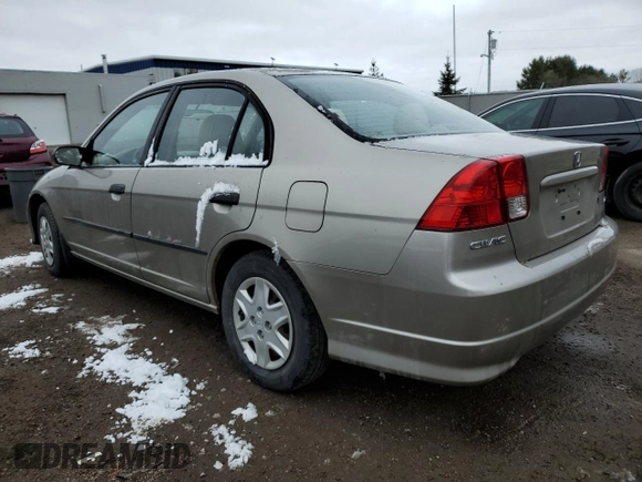 2005 Honda Civic VP with VIN 2HGES16345H018660, listed as a Copart auction lot 53133145 with 70,790 mi miles and Clean Title. Bid and sale history available at DreamBid. Image 2.
