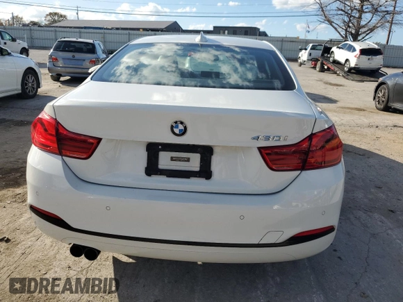 2019 BMW 4 Series 430i with VIN WBA4W3C57KAF92325, listed as a Copart auction lot 78505344 with 62,601 mi miles and Salvage Title. Bid and sale history available at carsss.com. Image 6.
