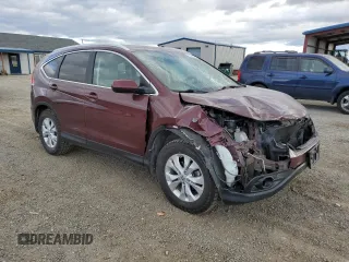 2013 Honda CR-V EX-L with VIN 5J6RM4H71DL014069, listed as a Copart auction lot 80437834 with 62,447 mi miles and Salvage Title. Bid and sale history available at carsss.com. Image 4.