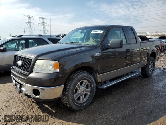 2006 Ford F-150 XLT with VIN 1FTPX14V56NB15503, listed as a Copart auction lot 46864015 with 285,887 mi miles and Clean Title. Bid and sale history available at carsss.com. Image 1.