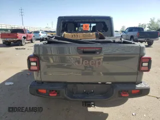 2020 Jeep Gladiator Rubicon with VIN 1C6JJTBG9LL163270, listed as a Copart auction lot 53654005 with 74,744 mi miles and Salvage title. Bid and sale history available at DreamBid. Image 6.