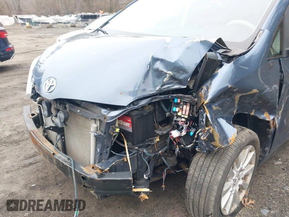 2013 Toyota Sienna LE with VIN 5TDJK3DC8DS064035, listed as a IAAI auction lot 41909785 with 135,716 mi miles and . Bid and sale history available at DreamBid. Image 6.