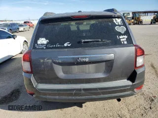 2017 Jeep Compass Sport with VIN 1C4NJCBA3HD147301, listed as a Copart auction lot 48399035 with 82,073 mi miles and Salvage title. Bid and sale history available at DreamBid. Image 6.
