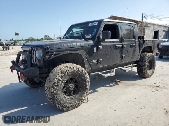 2021 Jeep Gladiator High Altitude with VIN 1C6HJTFG4ML546222, listed as a Copart auction lot 80474614 with Not provided miles and Salvage title. Bid and sale history available at DreamBid. Image 1.