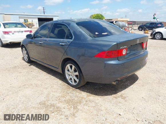 2004 Acura TSX w/Navigation with VIN JH4CL96904C001604, listed as a IAAI auction lot 42142770 with 234,623 mi miles. Bid and sale history available at carsss.com. Image 3.