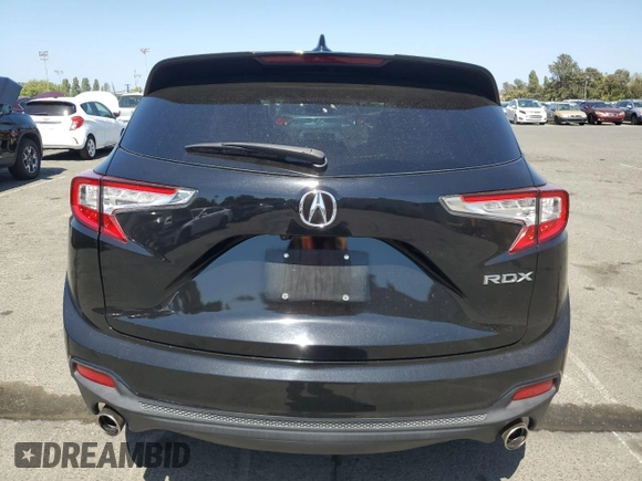 2021 Acura RDX with VIN 5J8TC1H34ML002641, listed as a Copart auction lot 56209455 with 92,337 mi miles and Salvage title. Bid and sale history available at DreamBid. Image 6.