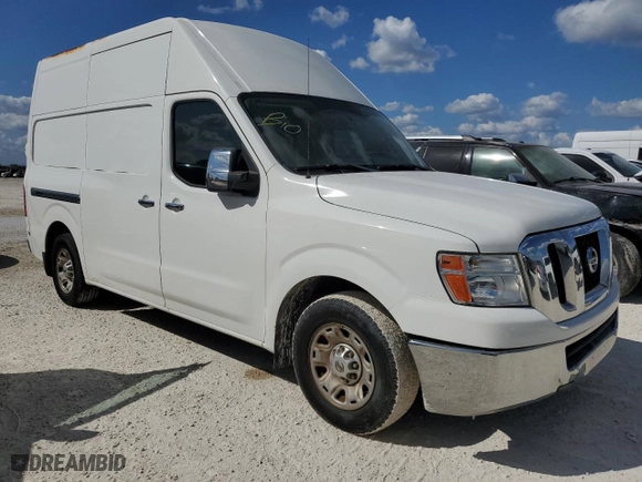 2012 Nissan NV SV with VIN 1N6AF0LY0CN107784, listed as a Copart auction lot 77251114 with 0 mi miles and Salvage Title. Bid and sale history available at carsss.com. Image 4.