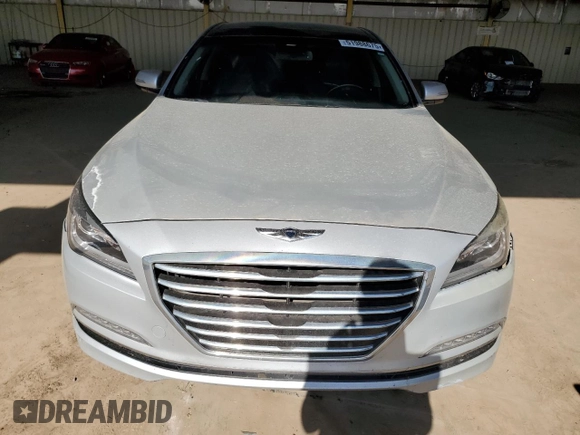 2016 Hyundai Genesis 3.8L with VIN KMHGN4JE1GU108921, listed as a Copart auction lot 51988675 with 181,206 mi miles and Clean Title. Bid and sale history available at carsss.com. Image 5.