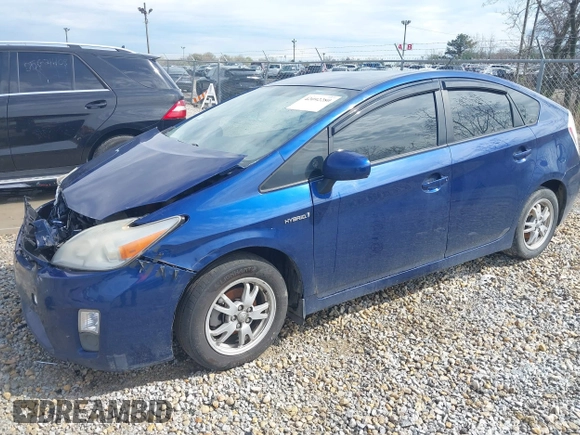 2011 Toyota Prius I with VIN JTDKN3DU2B5315803, listed as a IAAI auction lot 42092280 with 235,799 mi miles. Bid and sale history available at carsss.com. Image 18.