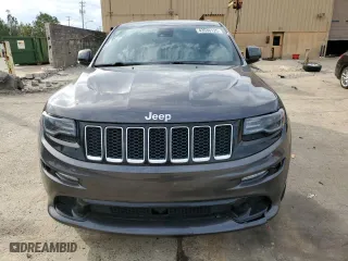 2015 Jeep Grand Cherokee SRT with VIN 1C4RJFDJ5FC796987, listed as a Copart auction lot 43536125 with 81,977 mi miles and Salvage Title. Bid and sale history available at carsss.com. Image 5.