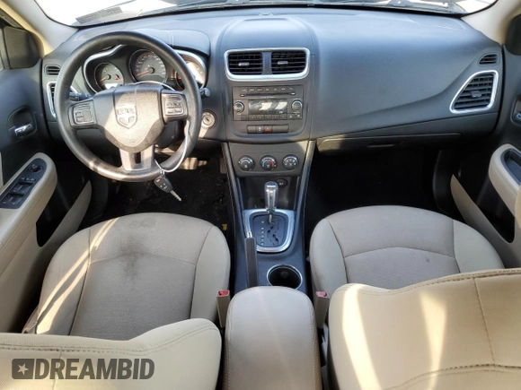 2012 Dodge Avenger SE with VIN 1C3CDZAB5CN153359, listed as a Copart auction lot 46983825 with 180,264 mi miles and Salvage Title. Bid and sale history available at DreamBid. Image 8.