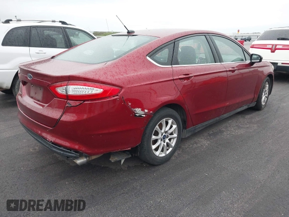 2015 Ford Fusion S with VIN 3FA6P0G79FR224276, listed as a IAAI auction lot 42181539 with 136,424 mi miles and . Bid and sale history available at DreamBid. Image 4.
