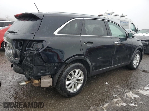 2017 Kia Sorento LX with VIN 5XYPG4A35HG324660, listed as a Copart auction lot 45006635 with 108,453 mi miles and Salvage Title. Bid and sale history available at carsss.com. Image 3.