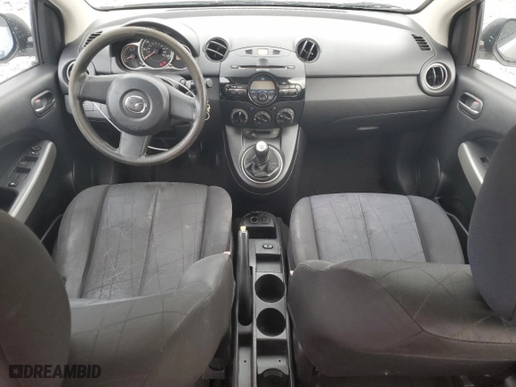 2012 Mazda Mazda2 Sport with VIN JM1DE1KY6C0150856, listed as a Copart auction lot 88475925 with 105,900 mi miles and Salvage Title. Bid and sale history available at carsss.com. Image 8.