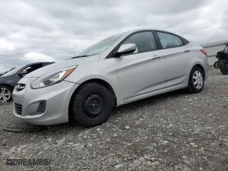 2016 Hyundai Accent SE with VIN KMHCT4AE1GU959959, listed as a Copart auction lot 54539374 with 116,984 mi miles and Salvage Title. Bid and sale history available at carsss.com. Image 1.