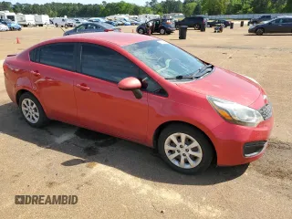 2012 Kia Rio LX with VIN KNADM4A30C6094367, listed as a Copart auction lot 52684565 with 108,915 mi miles and Salvage Title. Bid and sale history available at carsss.com. Image 4.