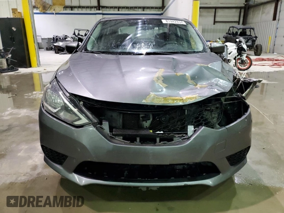2016 Nissan Sentra SR with VIN 3N1AB7AP1GL677674, listed as a Copart auction lot 87442834 with 144,443 mi miles and Salvage Title. Bid and sale history available at DreamBid. Image 5.
