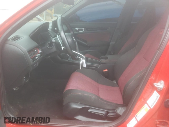 2023 Honda Civic Si z VIN 2HGFE1E56PH475990, wystawiony jako Copart lot #56703485 z przebiegiem 45 187 mil mil oraz Czysty tytuł • Clean title. Historia ofert i sprzedaży dostępna na DreamBid. Obrazek 7.