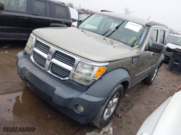 2007 Dodge Nitro SXT with VIN 1D8GU28K37W554484, listed as a IAAI auction lot 41565252 with 156,717 mi miles. Bid and sale history available at carsss.com. Image 17.