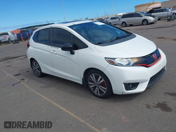 2015 Honda Fit EX-L with VIN 3HGGK5H8XFM753011, listed as a IAAI auction lot 41878734 with 121,514 mi miles and . Bid and sale history available at DreamBid. Image 1.