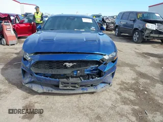 2022 Ford Mustang EcoBoost with VIN 1FA6P8TH4N5141207, listed as a IAAI auction lot 41683300 with 39,676 mi miles. Bid and sale history available at carsss.com. Image 6.