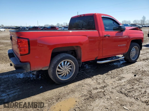 2017 Chevrolet Silverado 1500 LS with VIN 1GCNCNEC0HZ100832, listed as a Copart auction lot 51203504 with 47,220 mi miles and Non Repairable. Bid and sale history available at carsss.com. Image 3.