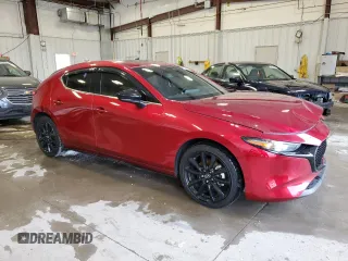 2023 Mazda 3 2.5 Turbo with VIN JM1BPBJY8P1607093, listed as a Copart auction lot 53950255 with 40,446 mi miles and Salvage title. Bid and sale history available at DreamBid. Image 4.