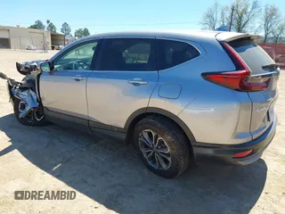 2022 Honda CR-V EX with VIN 7FARW1H55NE019958, listed as a IAAI auction lot 41871169 with 54,481 mi miles. Bid and sale history available at carsss.com. Image 3.
