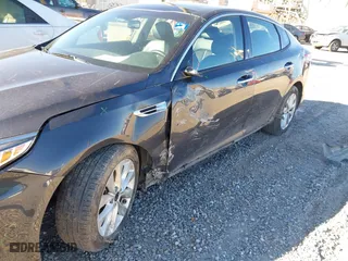 2018 Kia Optima S with VIN 5XXGT4L35JG202142, listed as a IAAI auction lot 41630240 with 94,335 mi miles. Bid and sale history available at carsss.com. Image 6.