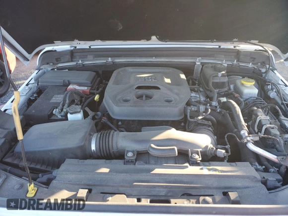 2020 Jeep Wrangler Unlimited Willys with VIN 1C4HJXDN9LW154108, listed as a Copart auction lot 84794694 with 64,609 mi miles and Salvage title. Bid and sale history available at DreamBid. Image 11.