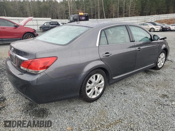 2012 Toyota Avalon with VIN 4T1BK3DB9CU461447, listed as a Copart auction lot 50149765 with 102,252 mi miles and Salvage Title. Bid and sale history available at carsss.com. Image 3.