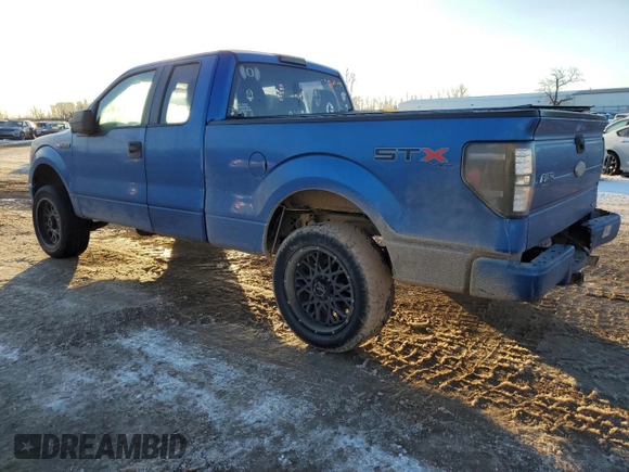 2011 Ford F-150 XL with VIN 1FTEX1EM2BFD04014, listed as a Copart auction lot 42110215 with 154,696 mi miles and Clean Title. Bid and sale history available at carsss.com. Image 2.
