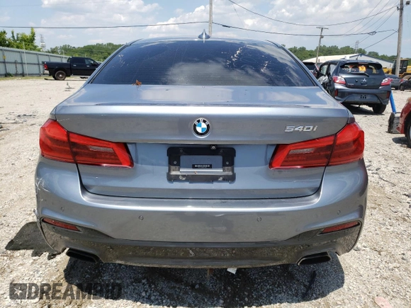 2017 BMW 5 Series 540i with VIN WBAJE5C36HG913936, listed as a Copart auction lot 63292004 with Not Provided miles and Salvage Title. Bid and sale history available at carsss.com. Image 6.