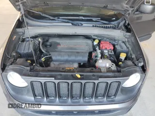 2018 Jeep Renegade Sport with VIN ZACCJBAB4JPH57193, listed as a Copart auction lot 57388075 with 189,413 mi miles and Salvage title. Bid and sale history available at DreamBid. Image 11.