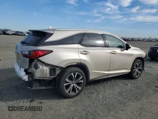 2019 Lexus RX 350L Premium with VIN JTJDZKCA3K2020772, listed as a Copart auction lot 47033295 with 76,679 mi miles and Salvage Title. Bid and sale history available at DreamBid. Image 3.