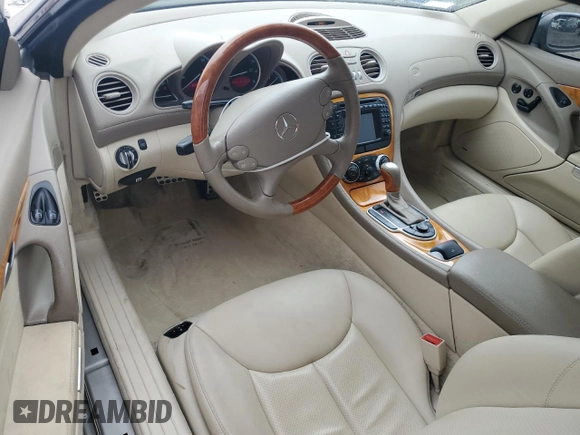 2003 Mercedes-Benz SL 500 с VIN WDBSK75F73F062035, выставлен на аукционе Copart как лот 56296375 с пробегом 46 156 миль миль и Списание • Salvage title. История ставок и продаж доступна на DreamBid. Изображение 8.