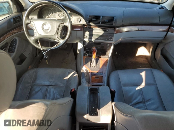 2003 BMW 5 Series 530iA with VIN WBADT63433CK32344, listed as a Copart auction lot 81746044 with 137,148 mi miles and Salvage Title. Bid and sale history available at carsss.com. Image 8.