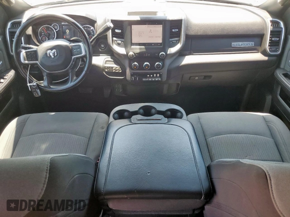 2022 Ram 2500 Big Horn with VIN 3C6UR5DL3NG297803, listed as a Copart auction lot 61295805 with 52,562 mi miles and Salvage title. Bid and sale history available at DreamBid. Image 8.
