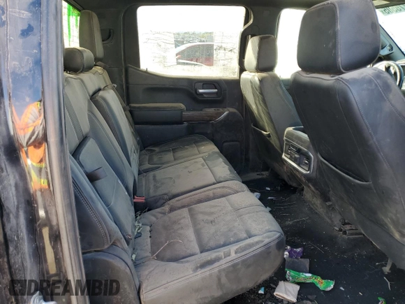 2021 Chevrolet Silverado 1500 High Country with VIN 3GCUYHED0MG155282, listed as a Copart auction lot 89275505 with 0 mi miles and Salvage Title. Bid and sale history available at carsss.com. Image 10.