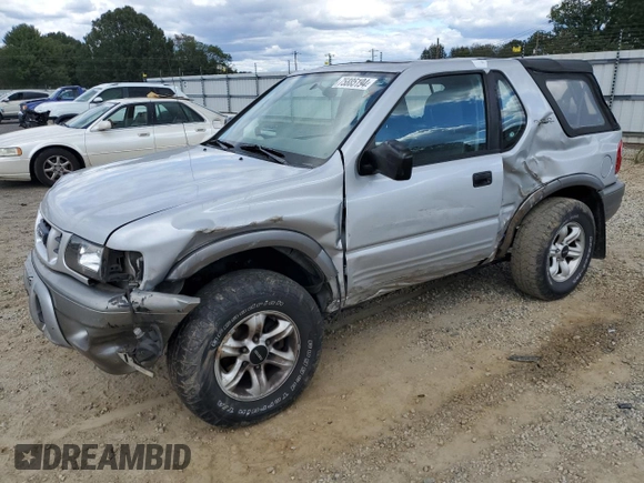 2002 Isuzu Rodeo with VIN 4S2CM57W024315499, listed as a Copart auction lot 75885194 with 183,425 mi miles and Salvage title. Bid and sale history available at DreamBid. Image 1.