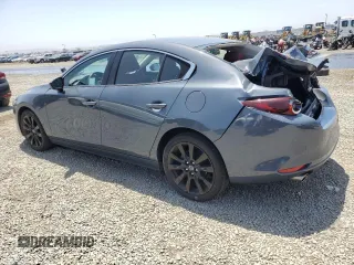 2022 Mazda 3 Carbon Edition with VIN JM1BPACL6N1507664, listed as a Copart auction lot 57847125 with 34,258 mi miles and Salvage title. Bid and sale history available at DreamBid. Image 2.