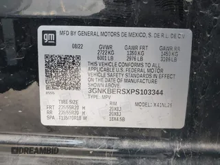 2023 Chevrolet Blazer RS с VIN 3GNKBERSXPS103344, выставлен на аукционе IAAI как лот 41612092 с пробегом 58 925 миль миль и . История ставок и продаж доступна на DreamBid. Изображение 9.