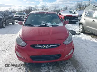 2012 Hyundai Accent SE with VIN KMHCU5AEXCU052771, listed as a IAAI auction lot 41599618 with 230,152 mi miles. Bid and sale history available at carsss.com. Image 12.